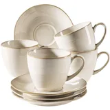 Mäser Nottingham Vintage Kaffeeservice-Set Beige