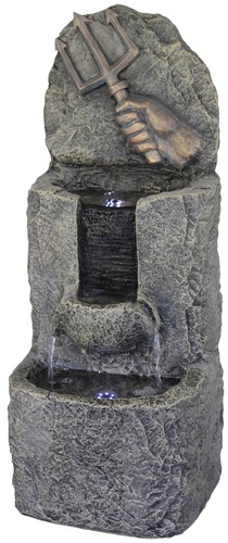 SILEX Sternzeichenbrunnen »Wassermann«, bunt, inkl. Pumpe, Polyresin