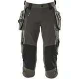 Mascot International GmbH Mascot Dreiviertel-Hose, Hängetaschen, Stretchs Dreiviertel-Hose Größe C42, dunkelanthrazit