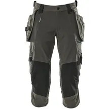 Mascot International GmbH Mascot Dreiviertel-Hose, Hängetaschen, Stretchs Dreiviertel-Hose Größe C42, dunkelanthrazit