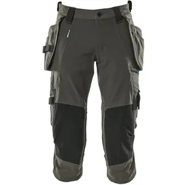Mascot International GmbH Mascot Dreiviertel-Hose, Hängetaschen, Stretchs Dreiviertel-Hose Größe C42, dunkelanthrazit