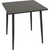 DEGAMO DENVER Bistrotisch 70 x 70 x 73 cm Anthrazit