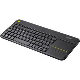 Logitech  K400 Plus Wireless Touch Keyboard IT schwarz 