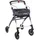 MOBILEX Indoor Rollator Jaguar blau/weiß