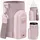 lionelo Thermup Go Evo Tragbarer Babyflaschenwärmer, hält Flüssigkeiten warm, 5 Betriebstemperaturen von 38 bis 50o C, USB-C Aufladung, bis zu 9 Stunden Betrieb, LCD Display