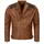 Rock Creek Lederjacke schoko M