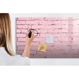 Tulup Magnettafel 120 x 60 cm Pink