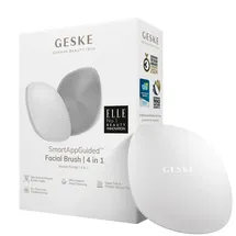 geske | SmartAppGuidedTM Facial Brush 4 in 1 | Gesichtsreinigungsbürste | Weiche Bürste aus Silikon | professionelle Gesichtsreinigung | Gesichtsreinigungsgerät | Hautreinigung