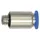 Riegler Gerade Steckverschraubung »Blaue Serie« mini, rund, M6, 207.006-6M