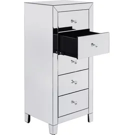 Kare Luxury Hochkommode 110 x 49 x 41 cm Glas