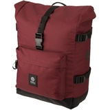 AGU H2O Roll Top Single Urban Trend Roll-Top Einzel-Gepäckträgertasche - Rot