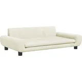 vidaXL Kindersofa Creme 100 x 54 x 33 cm Kiefer beige
