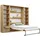 QMM TraumMöbel Schrankbett 140 x 200 cm Beige