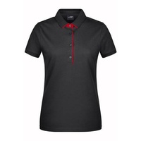 James & Nicholson Single Stripe - Farbe rot, schwarz