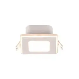 Trio LED-Einbauleuchten Nimbus 1-flammig Weiß Matt 8,5 cm x 8,5 cm