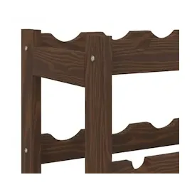 vidaXL Weinregal 62,5 x 25 x 102 cm Braun