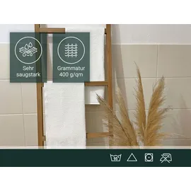 ZOLLNER Handtuchset 10-tlg. weiß