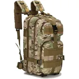 25L Militär Rucksack Wasserdichter Outdoor Herren Rucksack MOLLE Bundeswehr Taktischer Rucksack Survival Tactical Backpack zum Wandern, Camping und Reisen
