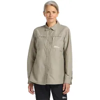Jack Wolfskin Barrier Langarmhemd - Stone - XS