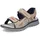 Rieker Freizeitsandalen Herren Beige/Schwarz 40