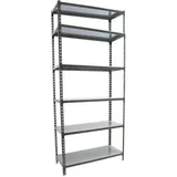Proregal Schwerlastregal Metall 250x100x30 cm Anthrazit-Verzinkt