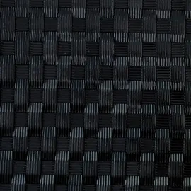 zaunzu® Sichtschutzstreifen 26 m schwarz Rattan