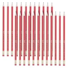 Herlitz Bleistifte Scolair HB 24 St. Rot