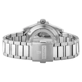 Festina Herrenuhr Silberfarben mit Saphirglas