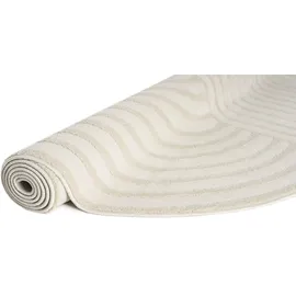 s.Oliver Teppich S.OLIVER "Cilla, besondere Form, modernes Design, dichte Qualität", beige (creme), B:200cm H:11mm L:300cm, Kunstfaser, Teppiche, Teppich, Woll-Look, Skandi, Boho, leichter Glanz, Wohnzimmer, Schlafzimmer