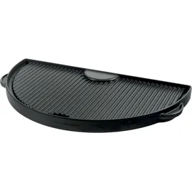 grillguru Plancha 42 cm Gusseisen Halbmond