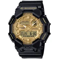 Casio G-Shock Herrenuhr Ana-Digi Schwarz/Gold