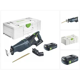 Festool RSC 18 EB-Basic Akku Säbelsäge 18 V Brushless + 1x Akku 3,0 Ah + Systainer - ohne Ladegerät