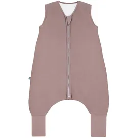 EMMA & NOAH Baby Schlafsack mit Umschlag-Füßen Lila/Pink 70