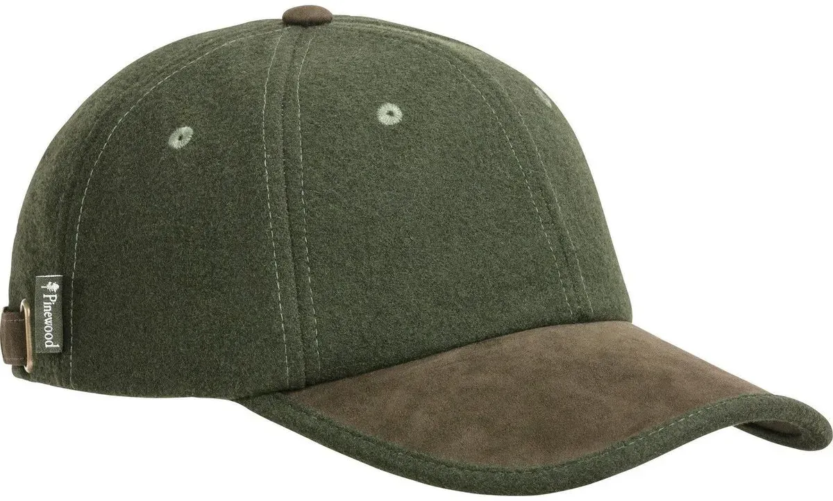Pinewood Edmonton Exclusive Cap mossgreen/suede brown (182) Unisize
