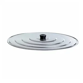 All'Grill Leichter Aluminiumdeckel für Pfannen bis Ø 28 cm: mit Abdampfvorrichtung