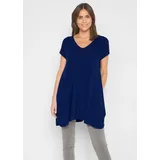 bonprix Longshirt Blau XXL