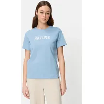 CAMEL ACTIVE T-Shirt aus reiner Baumwolle Hellblau, | XL