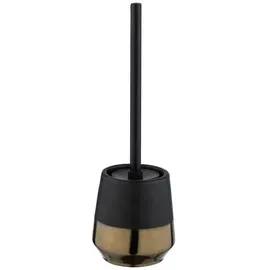 Wenko WC-Garnitur Brandol schwarz, kupfer Stein, 1 St.