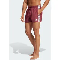 Adidas 3-Streifen 3-Inch Badeshorts Shadow Red / White 2XL