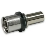 Boni-Shop® Pressfitting Rohrverbinder 20 mm x 15 mm vernickelt
