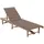 furnicato Garten-Sonnenliege 200 x 65 x 87 cm Schwarz