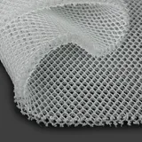 Traumschlaf 3D Mesh Abstandsgewirke Matratzenunterlage 100x200 cm - weiß