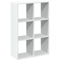 vidaXL Bücherregal 69,5 x 29 x 103,5 cm Weiß