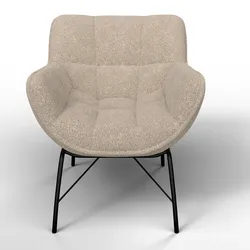Relaxsessel Robin Beige Webstoff