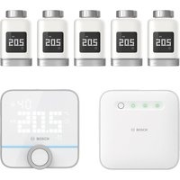Bosch Smart Home - Starter Set Heizung II mit 5 Thermostaten + Raumthermostat II