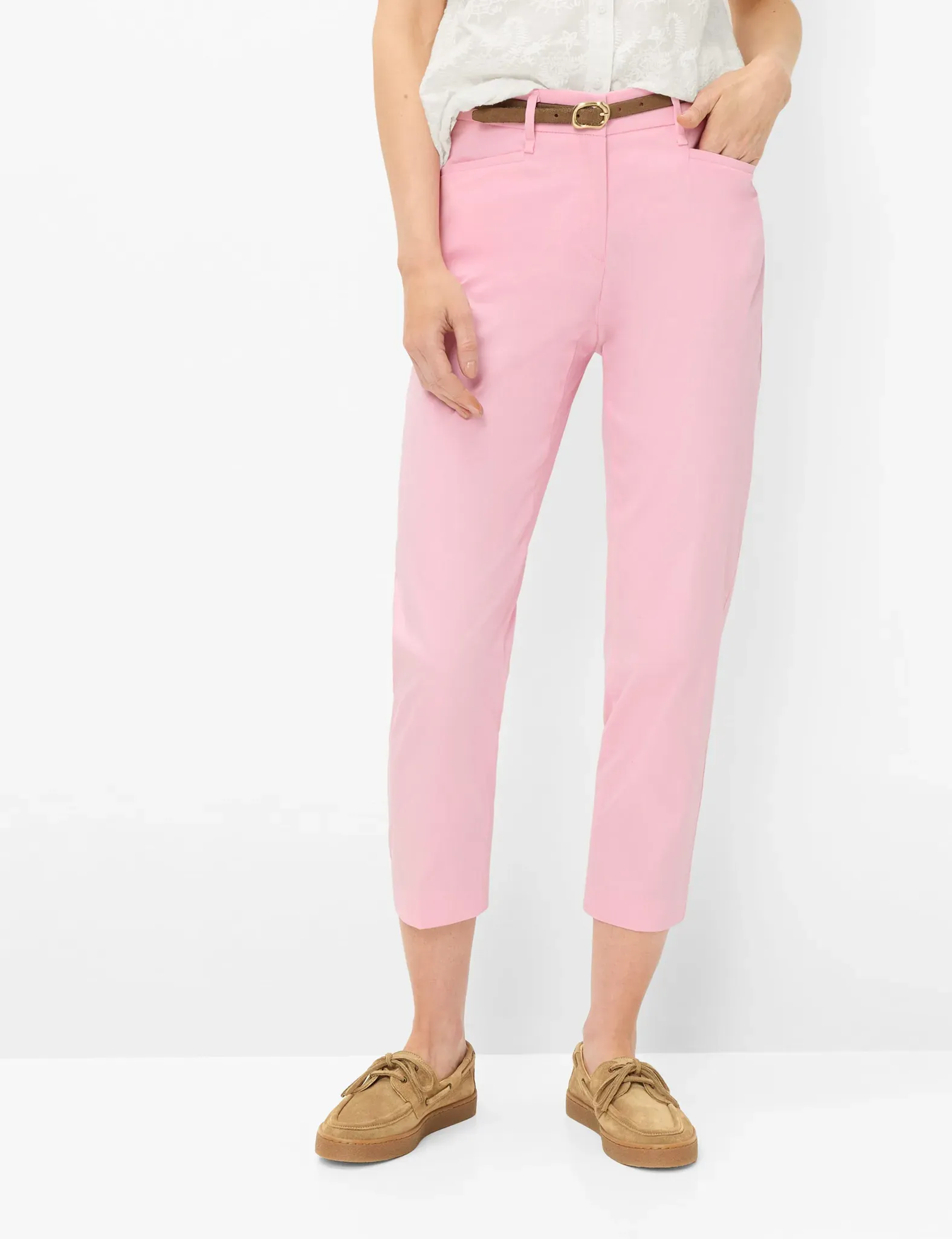 Brax Damen Chino Style MARA S CANDY PINK, Rosa, Gr. 36K
