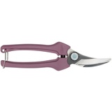 BAHCO Gartenschere 10 mm Schneidkapazität lange Bypass Klingen Farbe lila