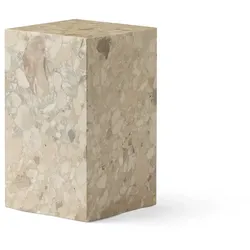 Plinth Beistelltisch hoch - Kunis Breccia