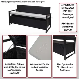 MCW F39-3 164 x 87 x 57 cm Grau