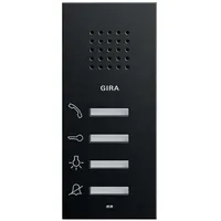 Gira Wohnungsstation AP 1250 005 schwarz matt